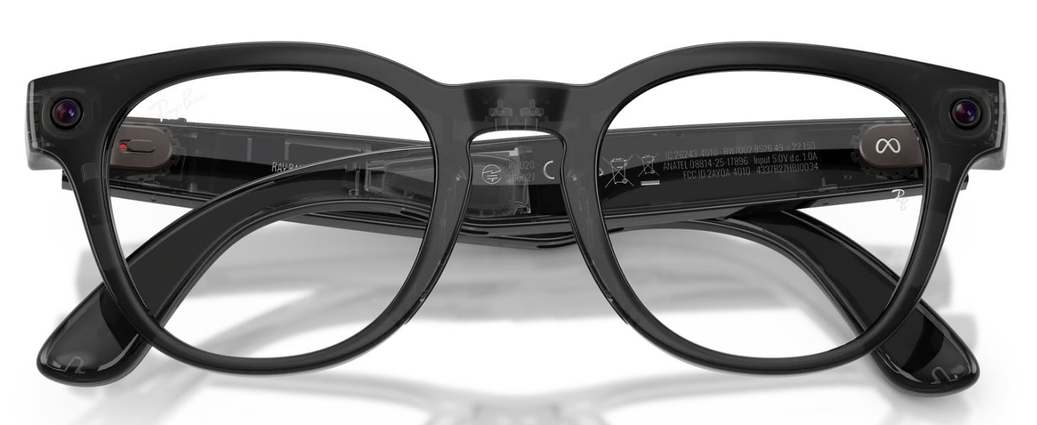 Ray-Ban Meta Scriber Optics Gen 2, RW7002 Transparent Black (8056262945322)