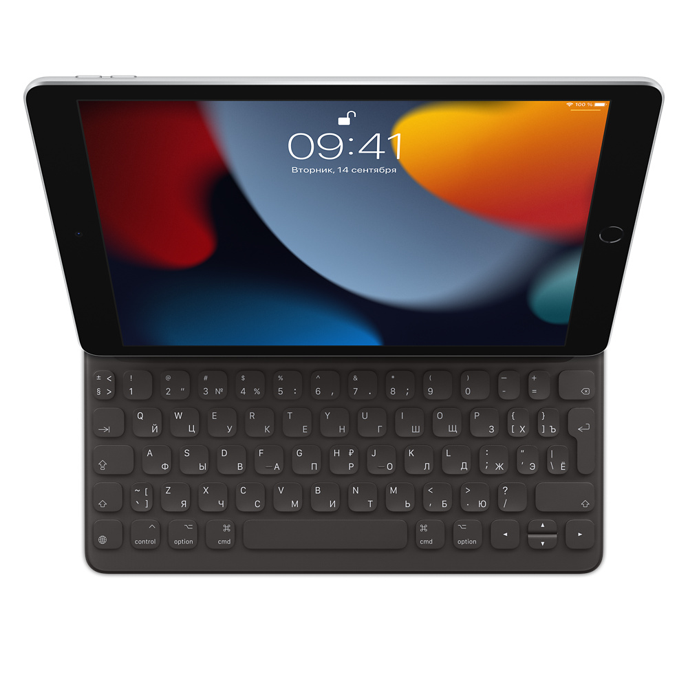 Клавиатура Smart Keyboard для iPad (9‑го поколения) 10.2"/ Air 10.5" (MX3L2RS/A), русская раскладка