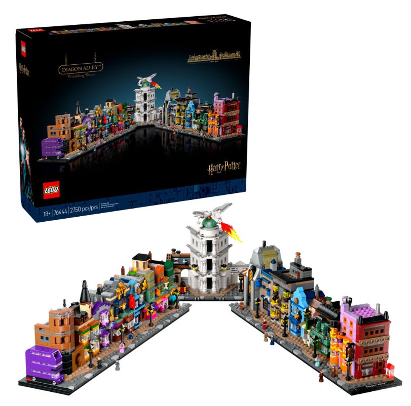LEGO Harry Potter 76444 Косой переулок: Волшебные магазины