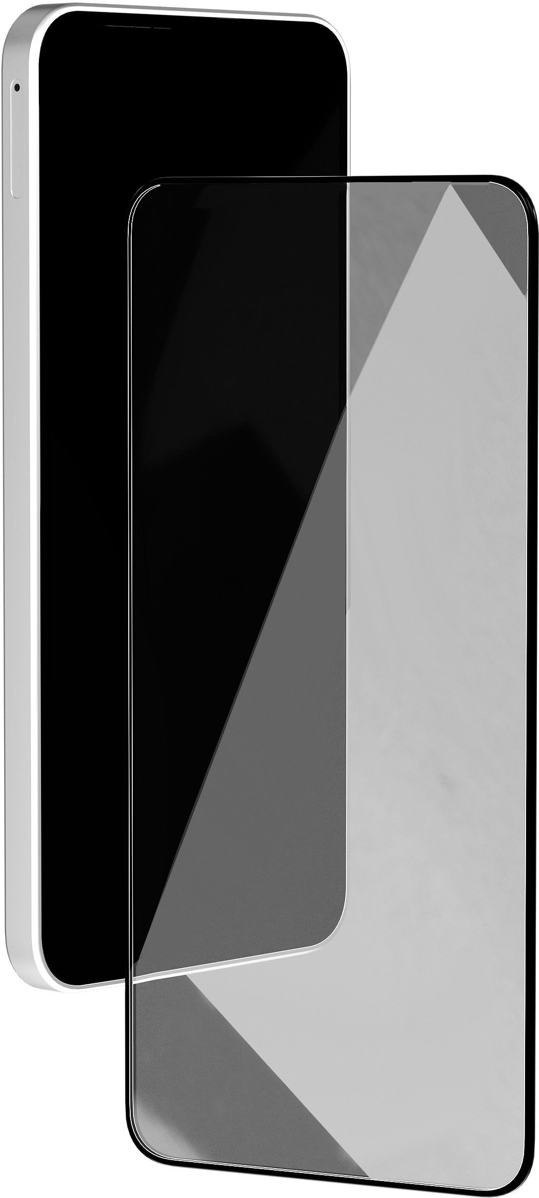 Защитное стекло VLP A-Glass 2.5D для Galaxy A36/A56/S24 FE, черная рамка (1061136)