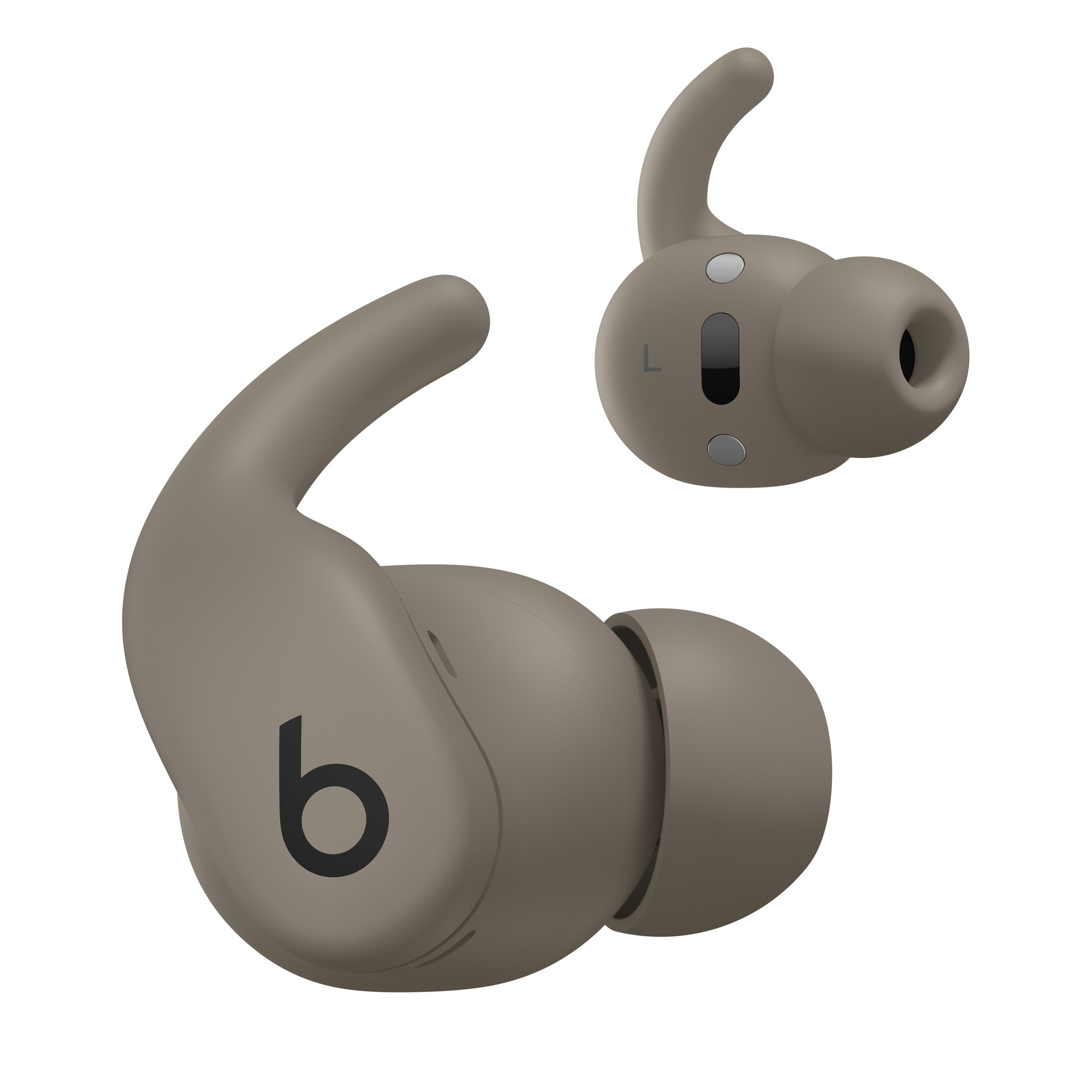 Beats Powerbeats Fit Earbuds, серый (Gravel Grey)