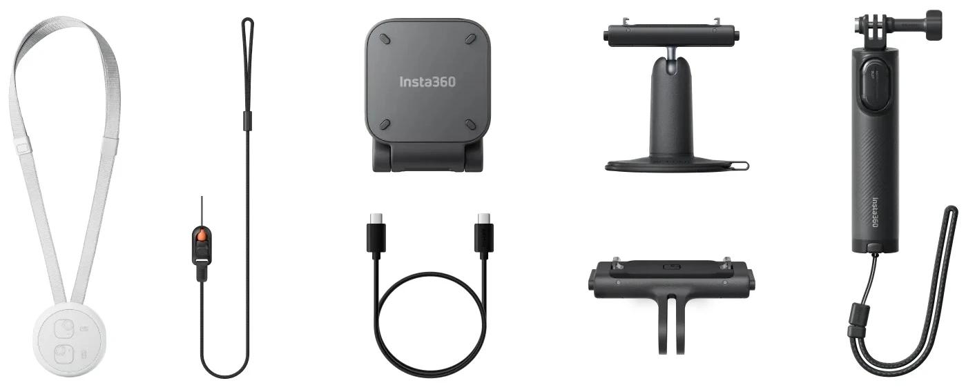 Экшн-камера Insta360 GO Ultra Tiny Hands-Free 4K Cam Creator Bundle, черный (842126114885)