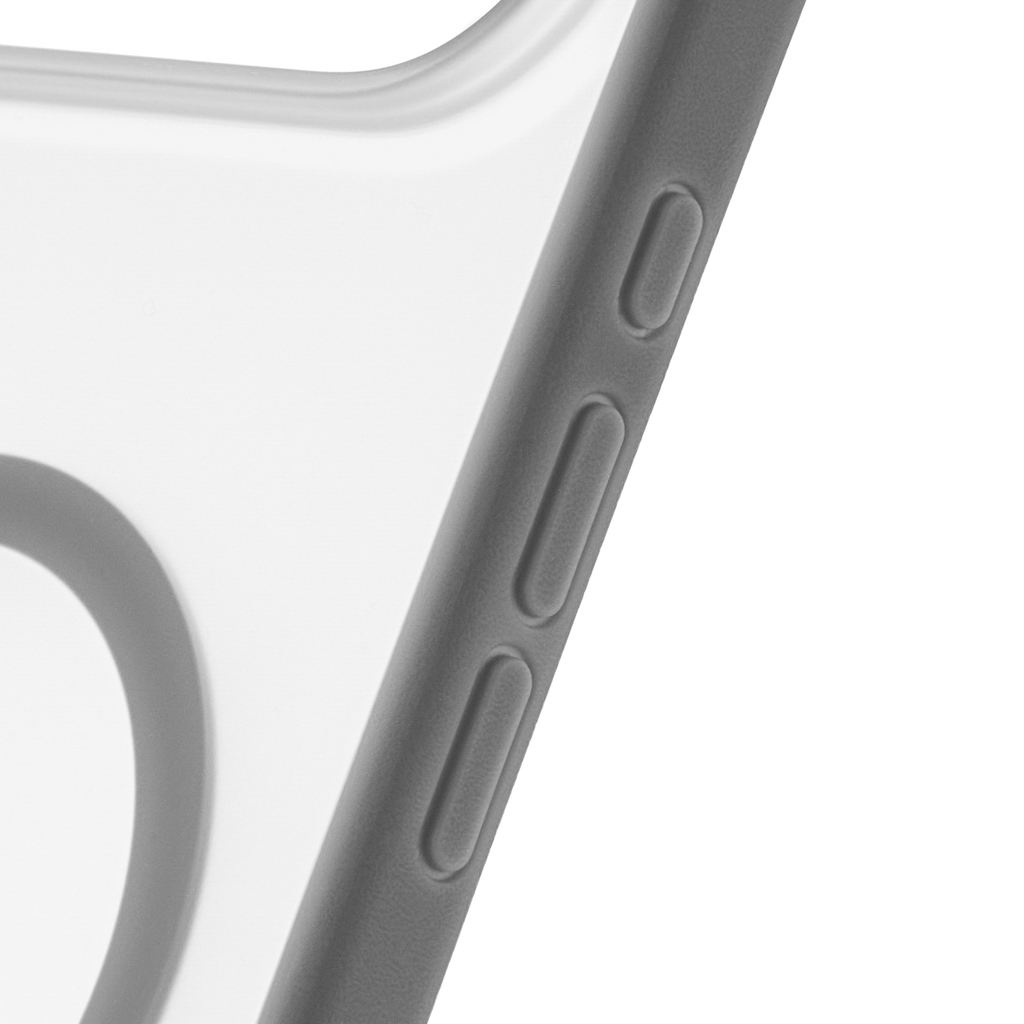 Чехол uBear Stand 360° Mag Case с MagSafe для iPhone Air (силикон, софт-тач), серый (CS584GR66AST-I25M)