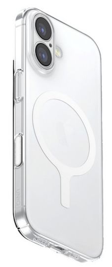 Uniq AirSuit с MagSafe для iPhone 17 Air, прозрачный белый (IP6.3(2025)-ASMGCLRW)
