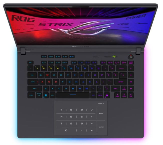 Asus ROG Strix G16 G615JMR-S5202 (Intel Core i7 14650HX, NVIDIA GeForce RTX 5060) 16ГБ, 1ТБ SSD, Windows 11 Pro, черный (90NR0LB1-M00950)