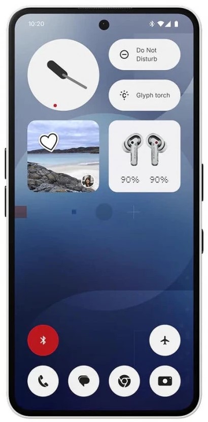 Nothing Phone (3a) 12/256GB, белый
