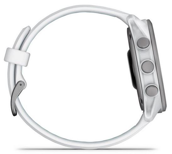 Garmin Forerunner 170 Music, Whitestone with Whitestone/Cloud Blue Band (010-03920-11)