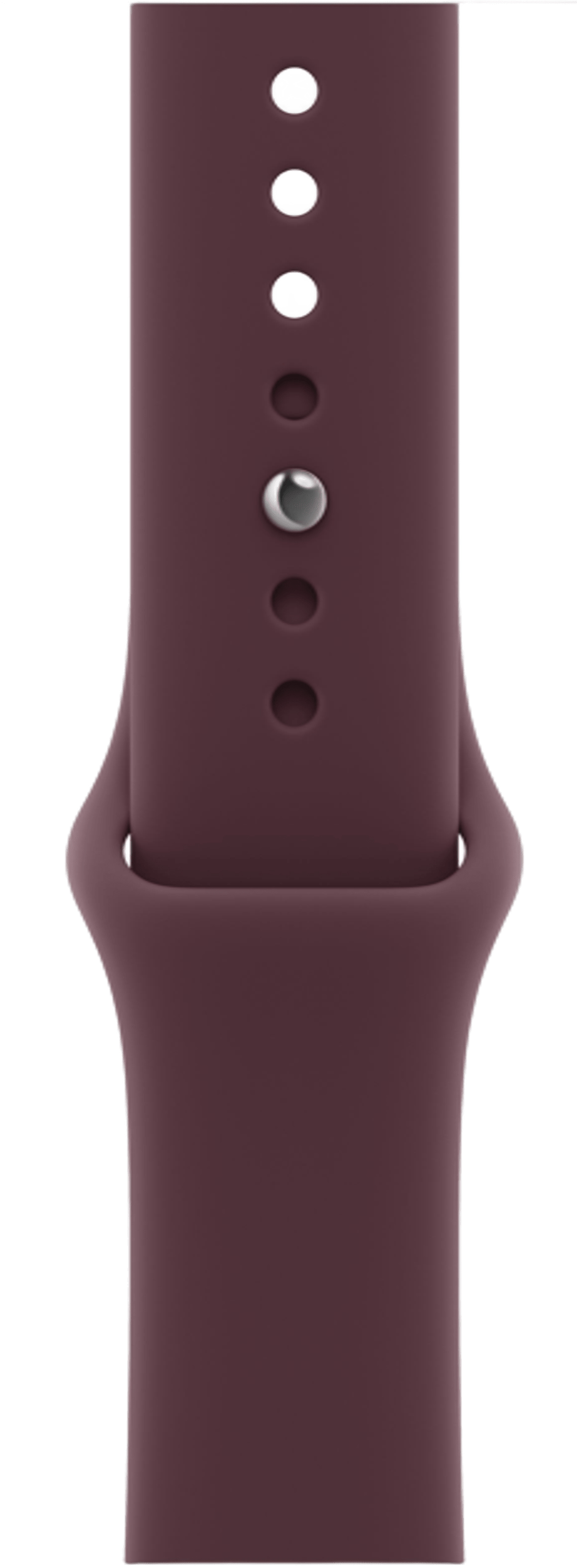 Apple Watch Series 12 42mm Dark Bronze Aluminum Case with Sport Band Burgundy