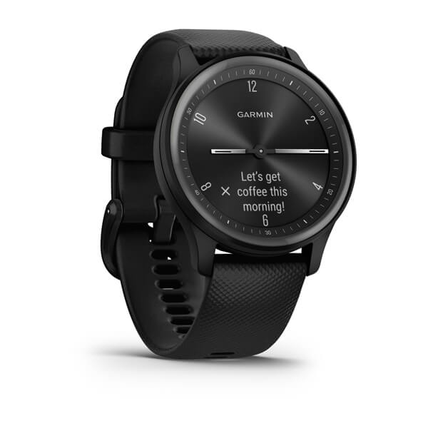 Умные часы Garmin Vivomove Sport, черный (010-02566-00)