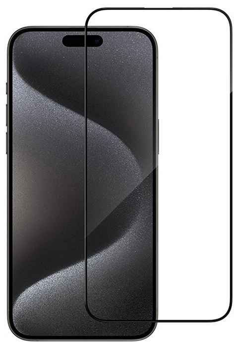 BlueO Narrow border Anti-Static для iPhone 15 Plus Black (антистатик) PBJ1-15-6.7