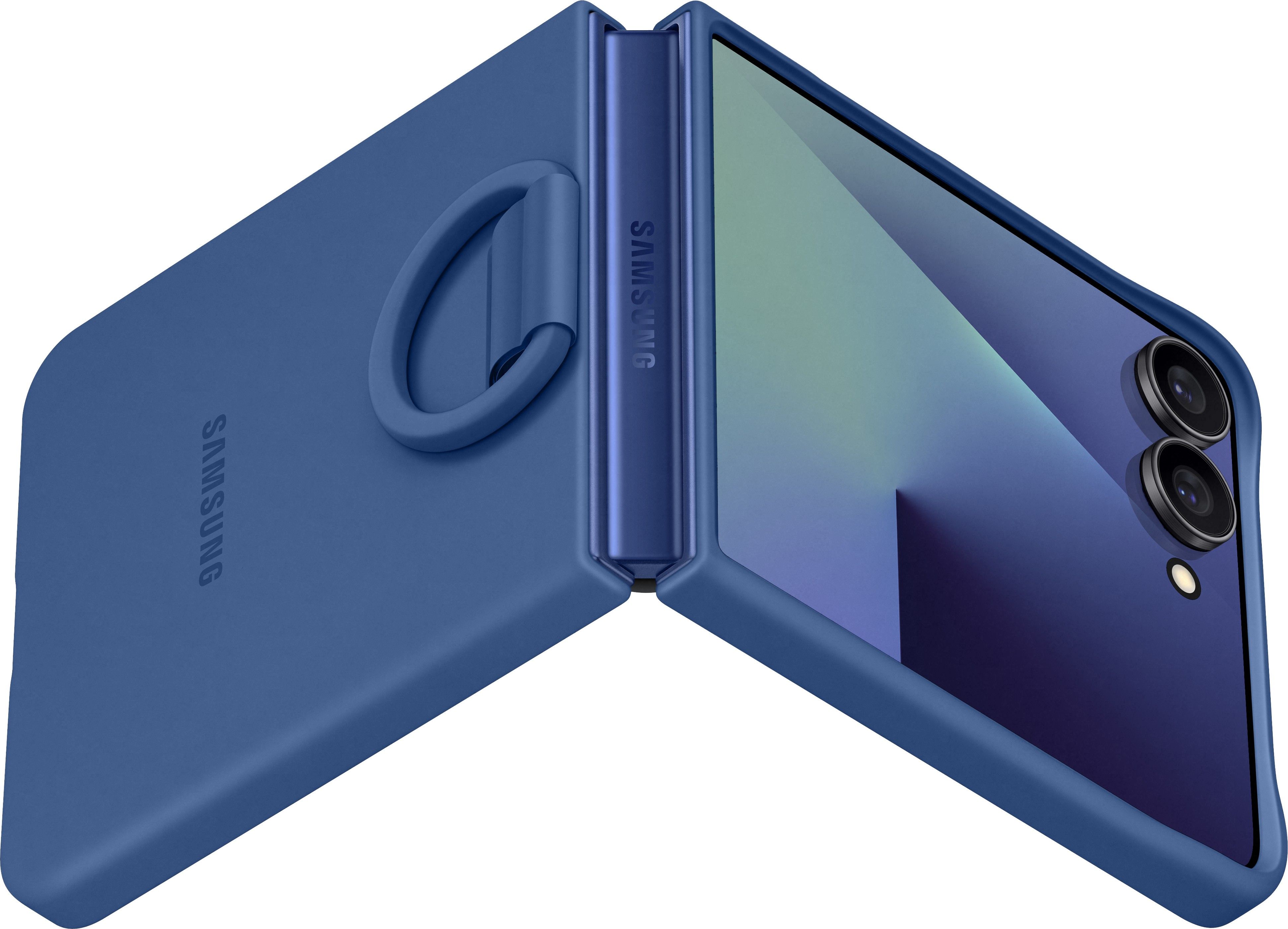 Samsung Ring Case для Galaxy Z Flip7, синий (EF-PF766TNEGRU)