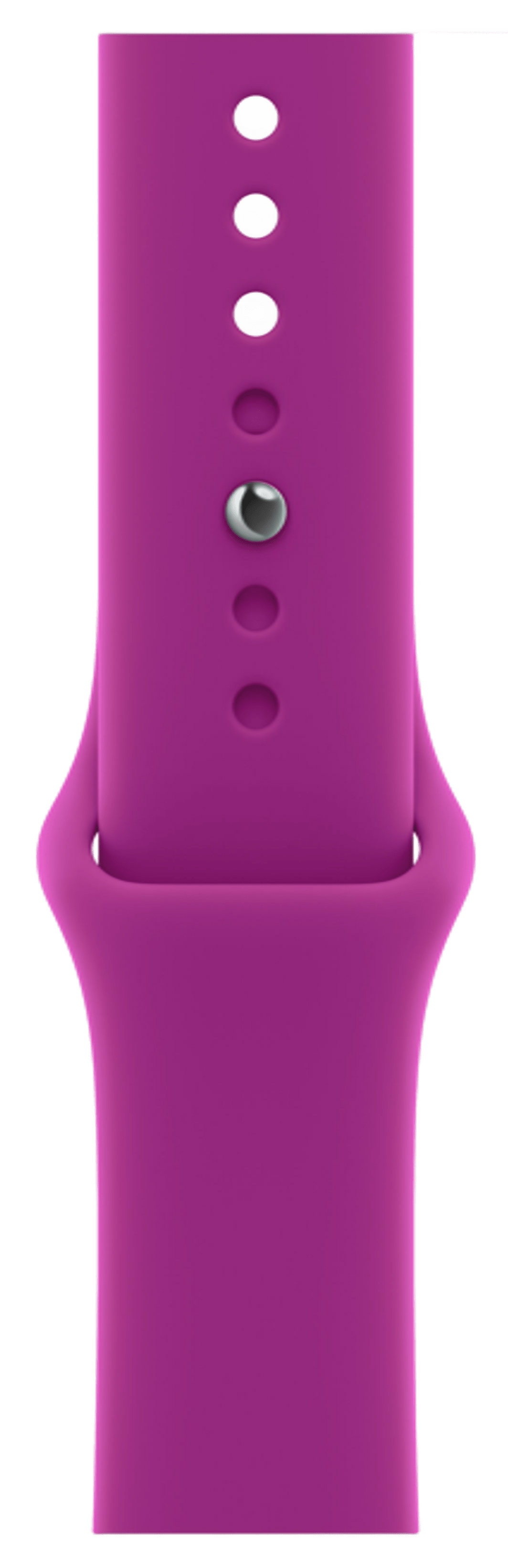 Apple Watch Series 12 46mm Black Aluminum Case with Sport Band Magenta