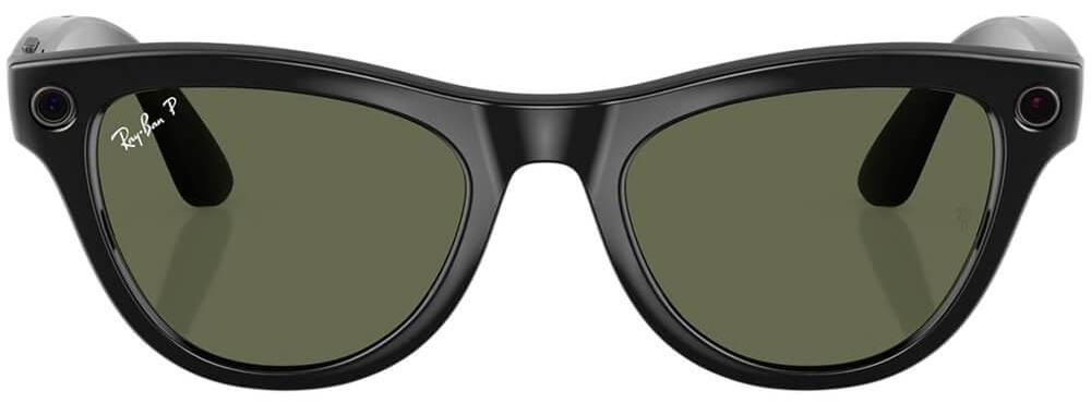 Умные очки Ray-Ban Meta Skyler RW4010 150-52 Size, Shiny Black/Green (8056262043790)