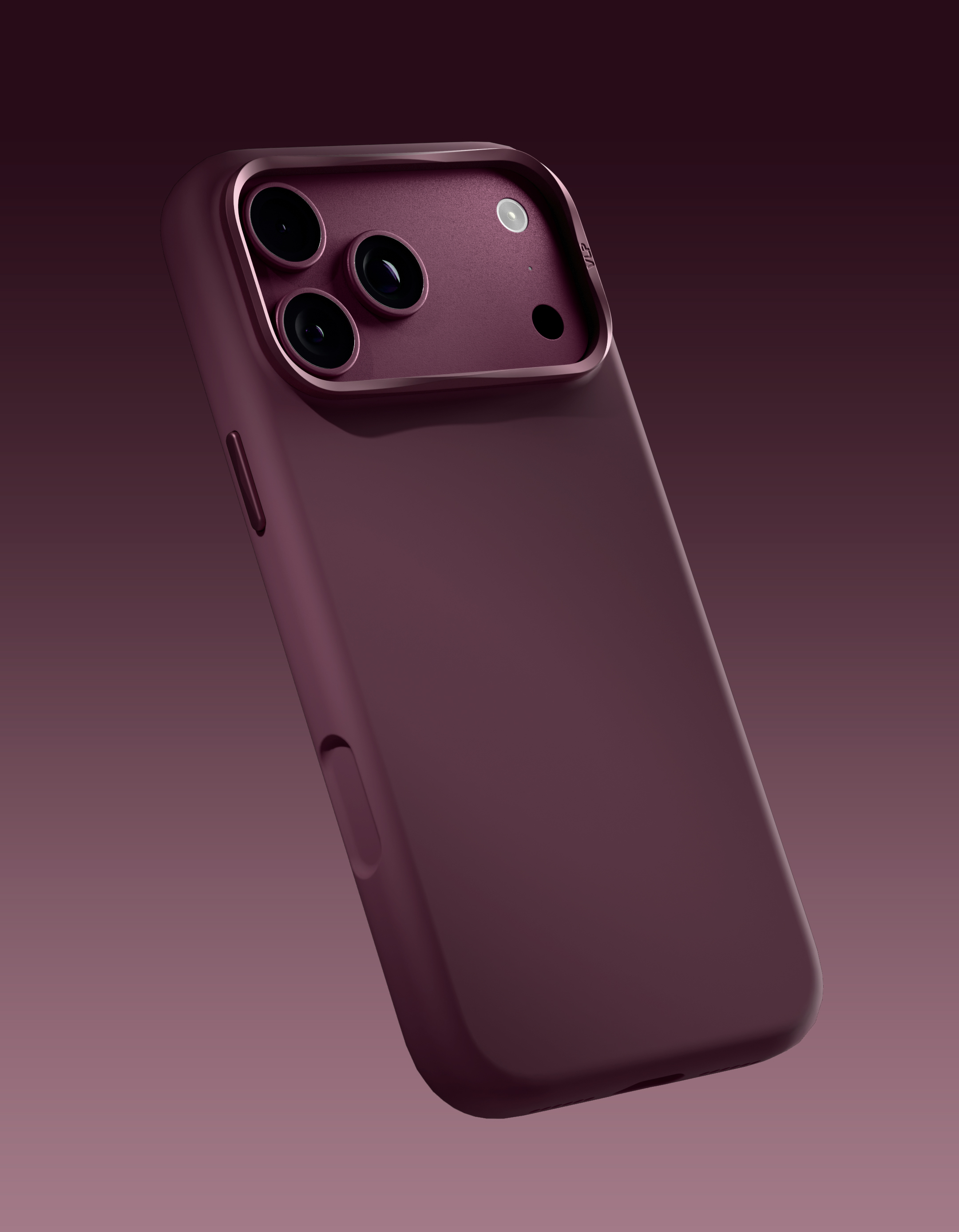 Чехол VLP Aster Pro Case с MagSafe для iPhone 18 Pro Max, темно-вишневый (10524240)