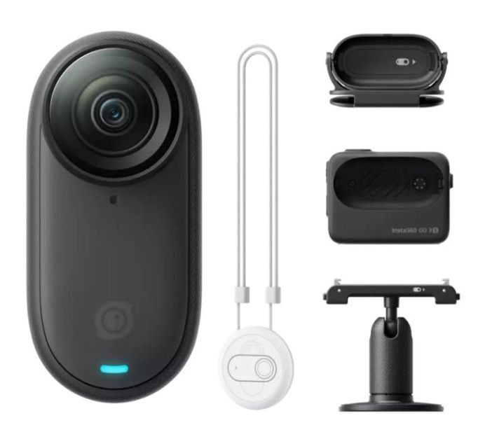 Insta360 GO 3S 64 ГБ, черный