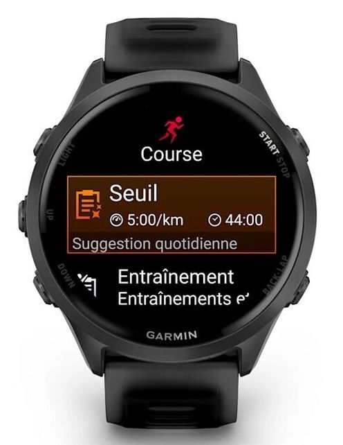 Garmin Forerunner 570 47mm, Schwarz/Schiefergrau Aluminium (010-02971-00)