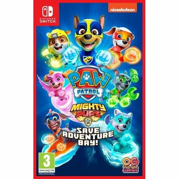 Игра PAW Patrol Mighty Pups Save Adventure Bay! для Nintendo Switch