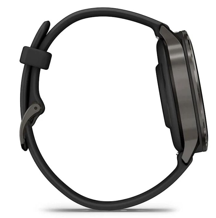 Garmin Venu 4 41mm Slate with Black Silicone Band (010-03013-02)
