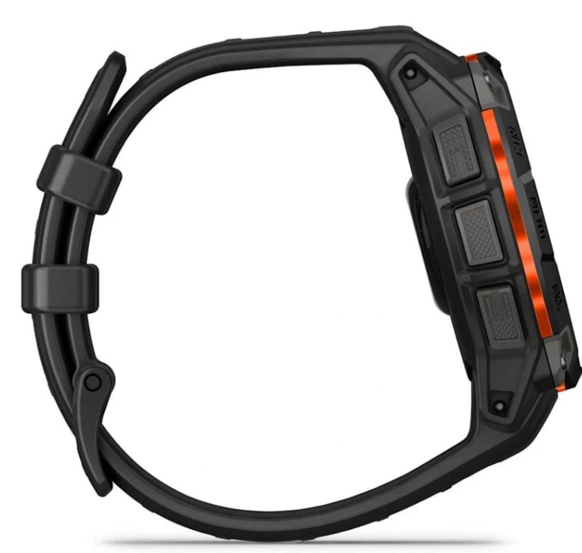 Garmin Instinct 3 45 mm Solar, Black with Black Band (010-02934-00)