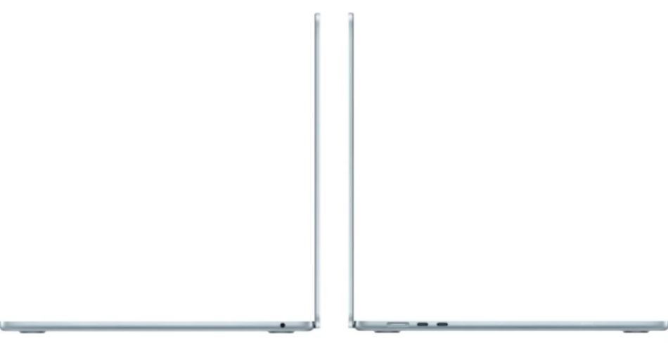 Apple MacBook Air 15 (M5, 10C/10C, 2026), 32 ГБ, 2ТБ SSD, Sky Blue (Z1M1000K5)