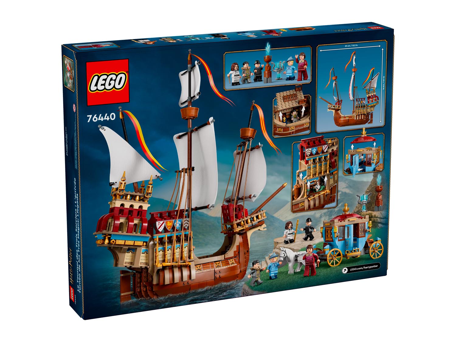 Конструктор LEGO Harry Potter 76440 Турнир трех волшебников: Прибытие