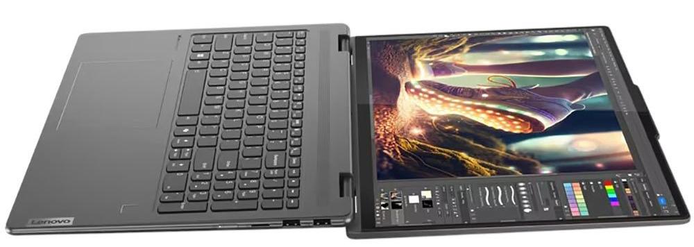 Ноутбук Lenovo Yoga 7 2-in-1 16IML9 16" (Intel Core Ultra 7 155U, Intel Graphics) 16ГБ, 1ТБ, Win 11 Home, серый (83DL0002US)