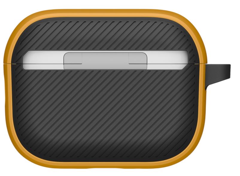 Uniq Clyde Lock case для AirPods Pro 3, Yellow/Dark Grey