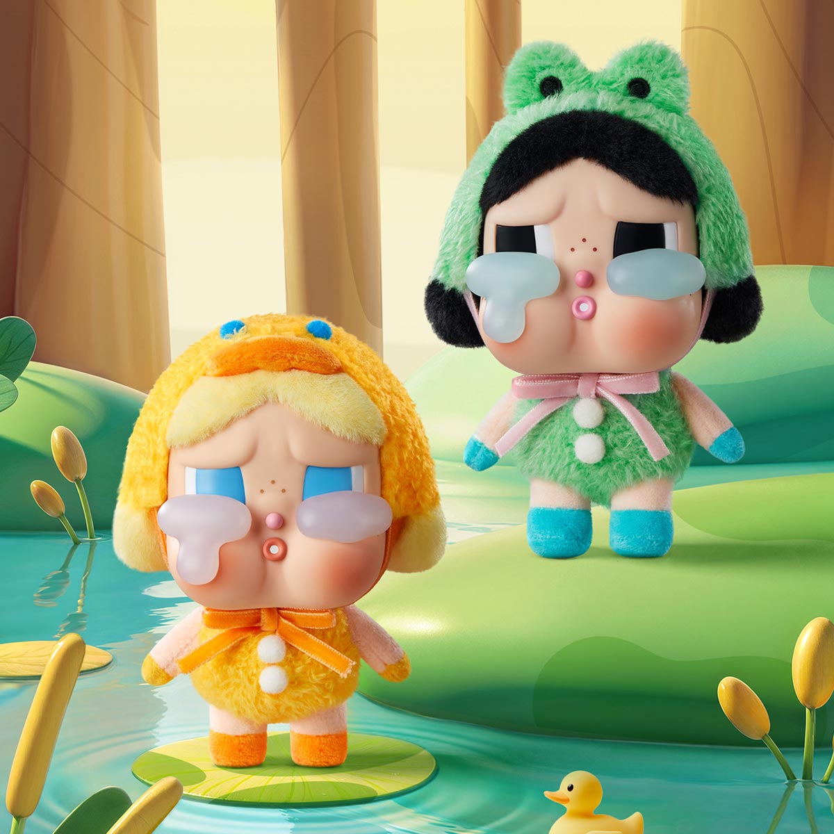 Игрушка Labubu The Monsters Crybaby Crying Again - Vinyl Face (Pop Mart)