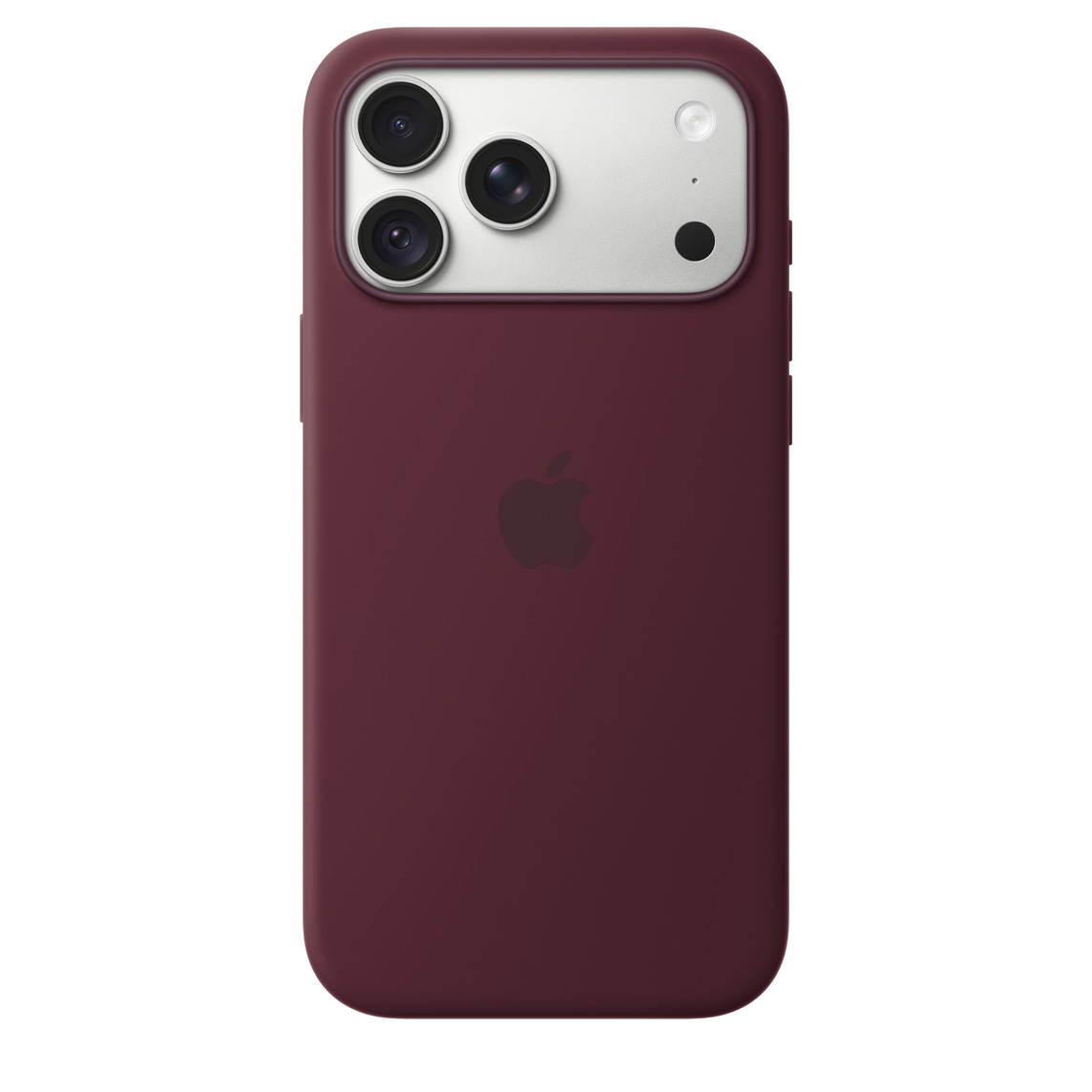 Чехол Apple Silicone Case с MagSafe для iPhone 18 Pro, Burgundy MK8U4FE