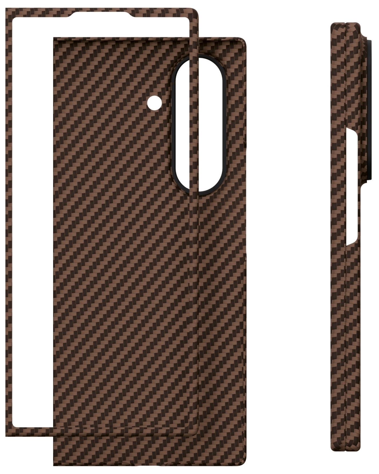 VLP Kevlar Case с MagSafe для Samsung Galaxy Z Fold 7, коричневый (1058083)