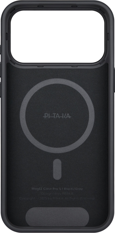 Pitaka Aramid UltraGuard Case для iPhone 17 Pro Max, черный