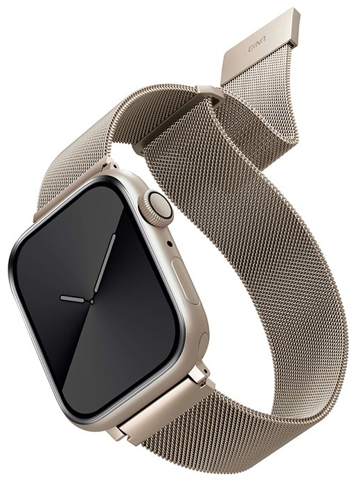 Стальной ремешок Uniq Dante Strap Mesh Steel для Apple Watch 38/40/41мм, сияющая звезда