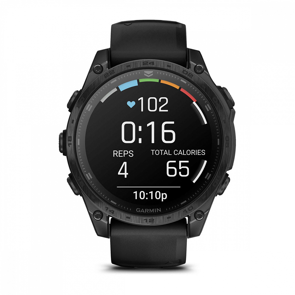Умные часы Garmin Tactix 8 Sapphire Amoled 47mm, черный (010-03405-01)