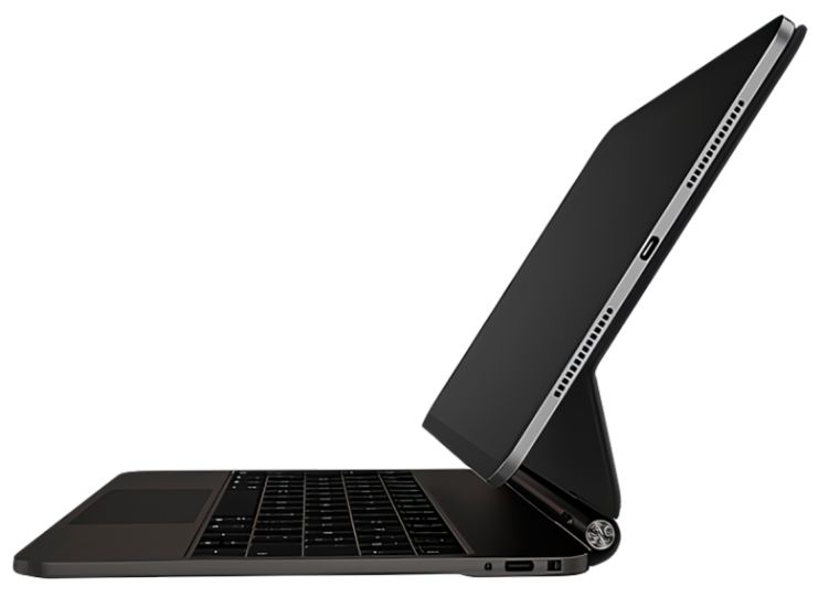 Uniq VENNO Pro Magnetic Keyboard для iPad 11 (2025)/10.9 (2022), черный