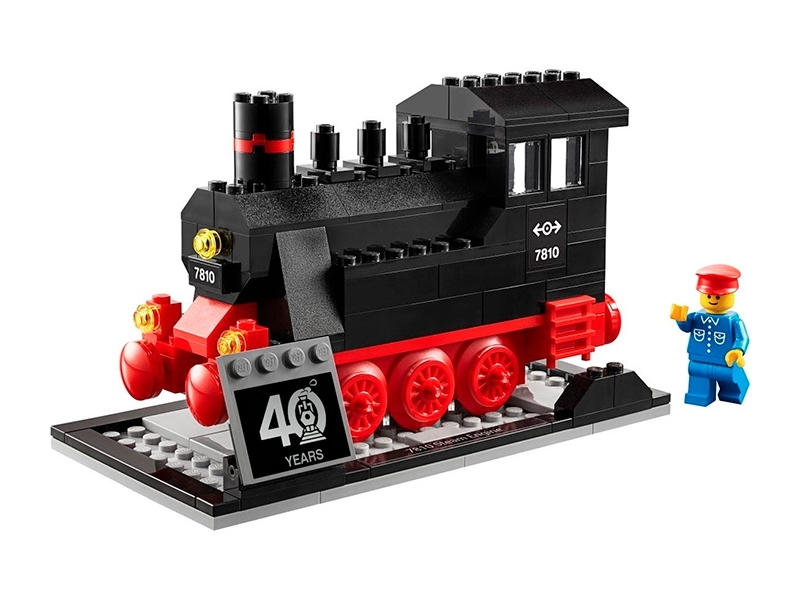 Конструктор LEGO 40370 Железная дорога LEGO: 40-летний юбилей