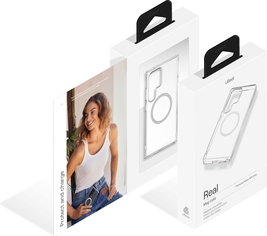uBear Real Mag для Galaxy S25 Ultra, прозрачный (CS509TT69RL-SS25M)