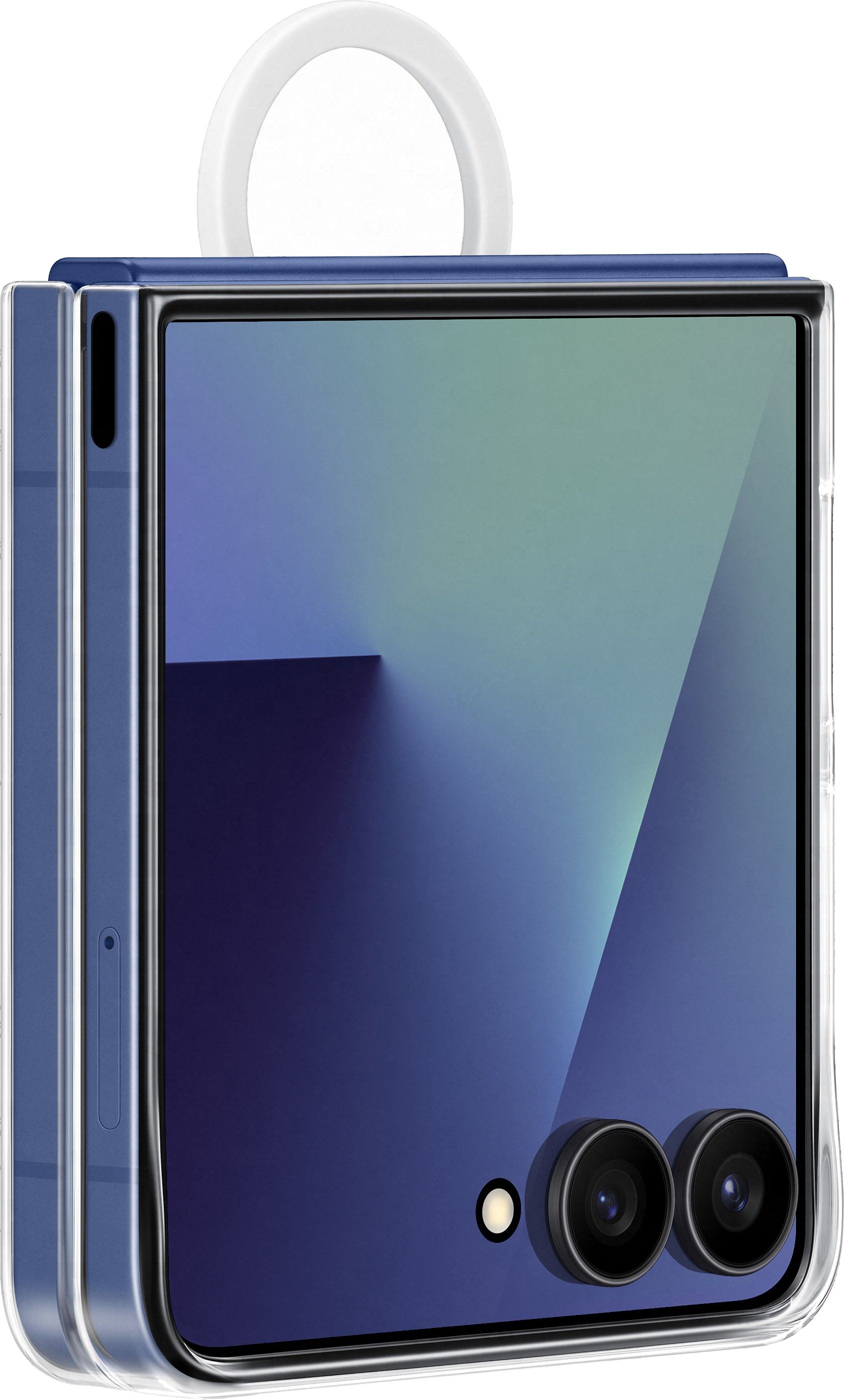 Samsung Ring Case для Galaxy Z Flip7, прозрачный (EF-QF766CTEGRU)