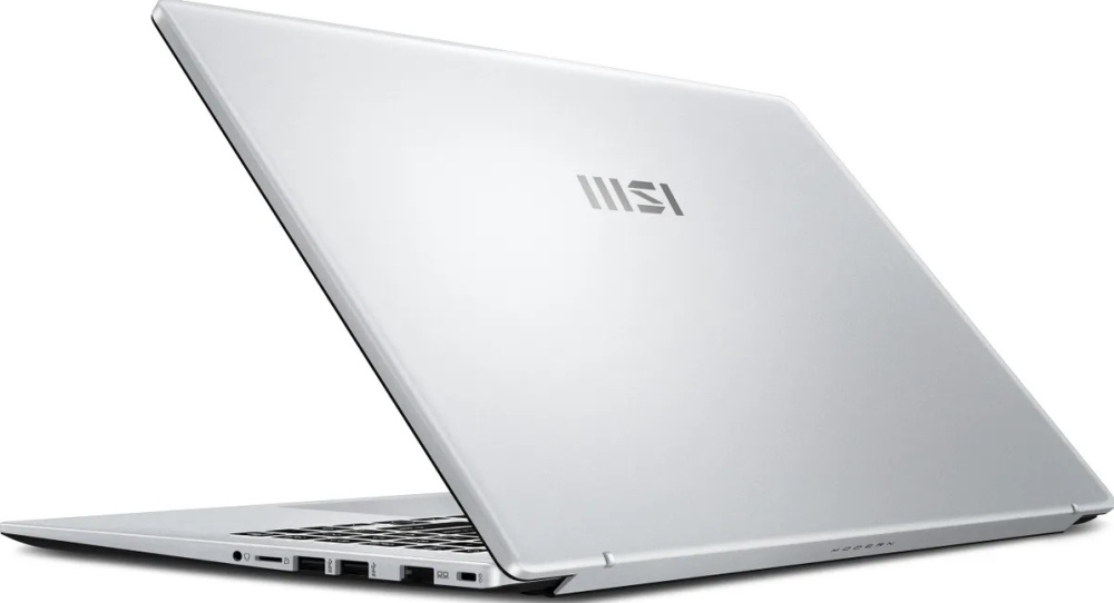 Ноутбук MSI Modern 15 F13MG-087XRU 15.6" (Intel Core i5 1335U 1.3ГГц, 10-ядерный, 16ГБ DDR4, 1ТБ SSD, Intel Iris Xe graphics, FreeDOS), серебристый (9s7-15s122-087)