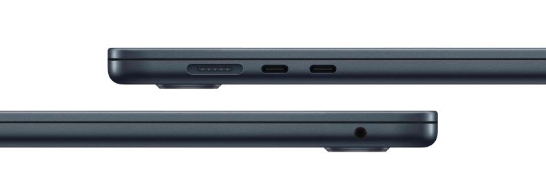 Apple MacBook Air 15 (M5, 10C/10C, 2026), 32 ГБ, 1Tb SSD, Midnight (Z1LX000K2)