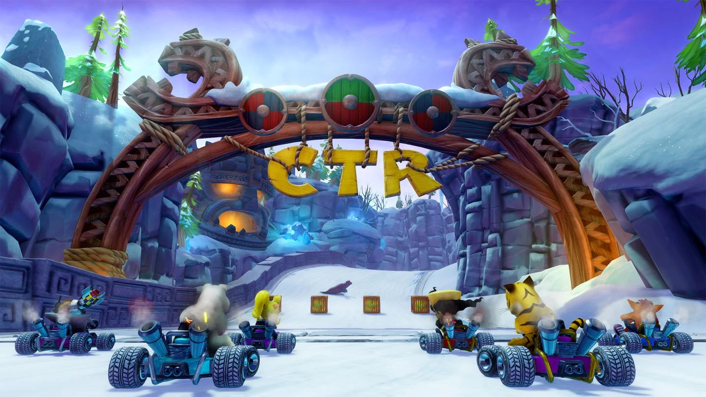Игра Crash Team Racing Nitro-Fueled для Nintendo Switch