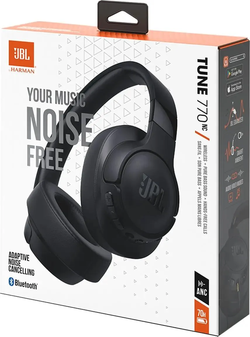 JBL Tune 770NC, черный