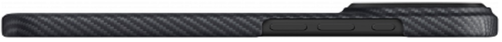Чехол PITAKA Ultra-Slim с MagSafe для iPhone 17 Pro Max, черный (KI1701BPM)