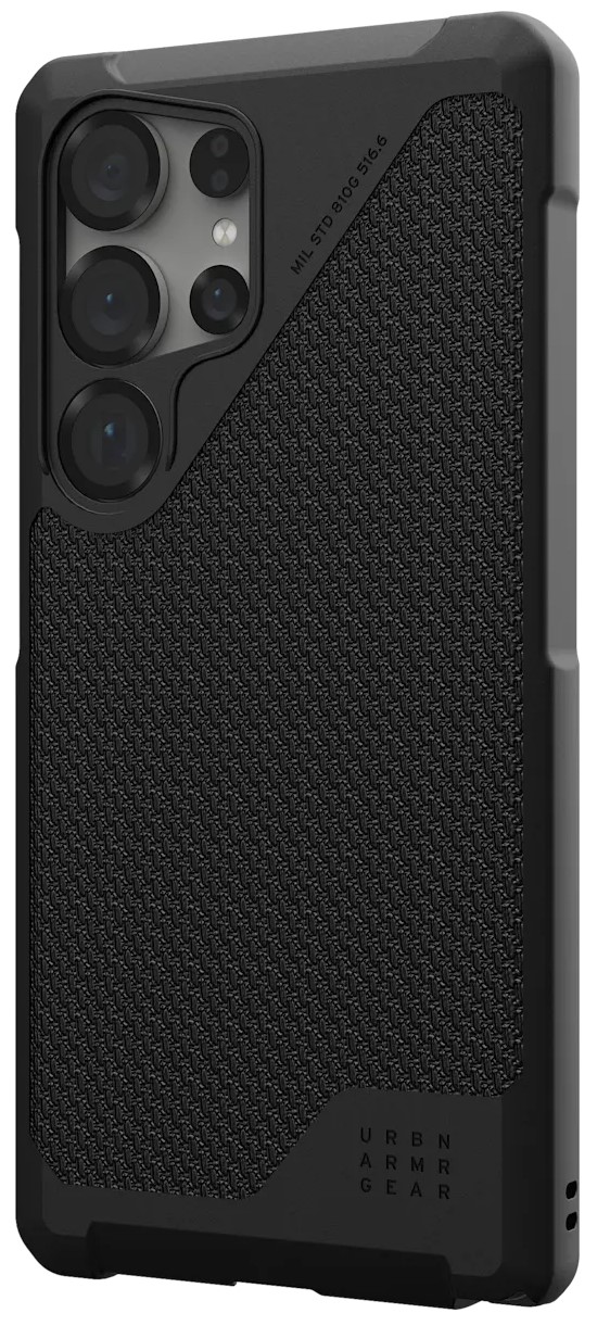 Чехол UAG Metropolis LT с MagSafe для Samsung Galaxy S25 Ultra, Kevlar Black (214470113940)
