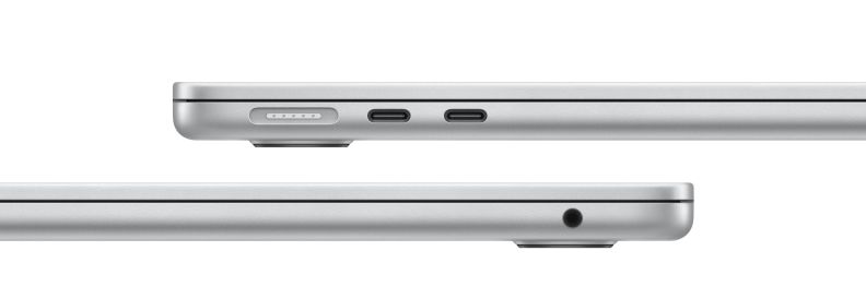 Apple MacBook Air 15 (M4, 10C/10C, 2025), 32 ГБ, 1 ТБ SSD, Silver (Z1H0000S0)