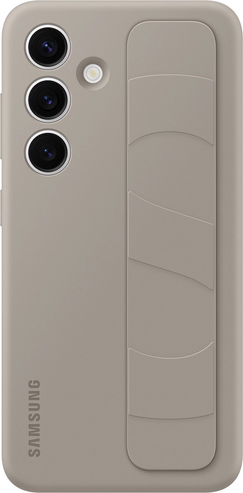 Чехол Samsung Standing Grip Case для Samsung Galaxy S24+, серо-коричневый (ef-gs926cuegru)