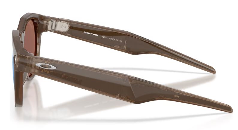 Oakley Meta HSTN Brown Smoke Prizm Deep Water Polarized