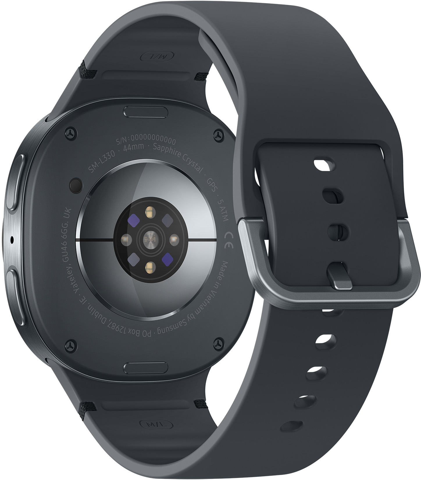 Умные часы Samsung Galaxy Watch8 LTE 44 мм, графит