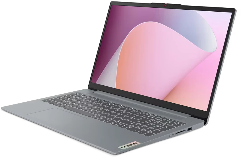Lenovo IdeaPad Slim 3 15AMN8 15.6" (AMD Ryzen 5 7520U, AMD Radeon 610M) 16ГБ, 1ТБ SSD, noOS, серый (82XQ012DPS)