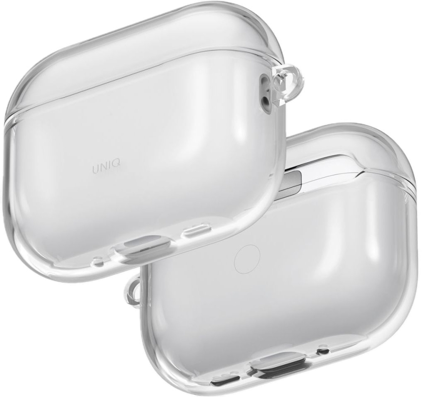 Uniq Glase Glossy для AirPods Pro 3, прозрачный (AIRPODSPRO3-GLSGCLR)