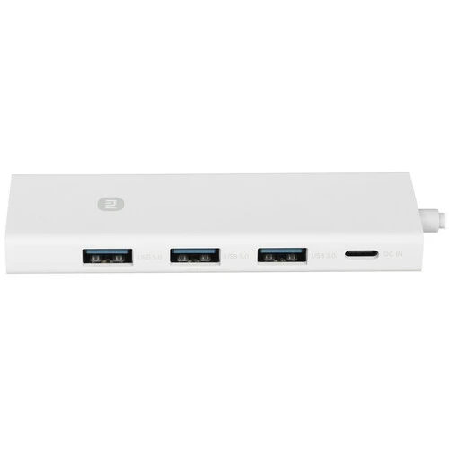 Разветвитель Xiaomi Multifunctional HUB 4-in-1 Dual Head Splitter, белый (XMSTFXQ01YM)